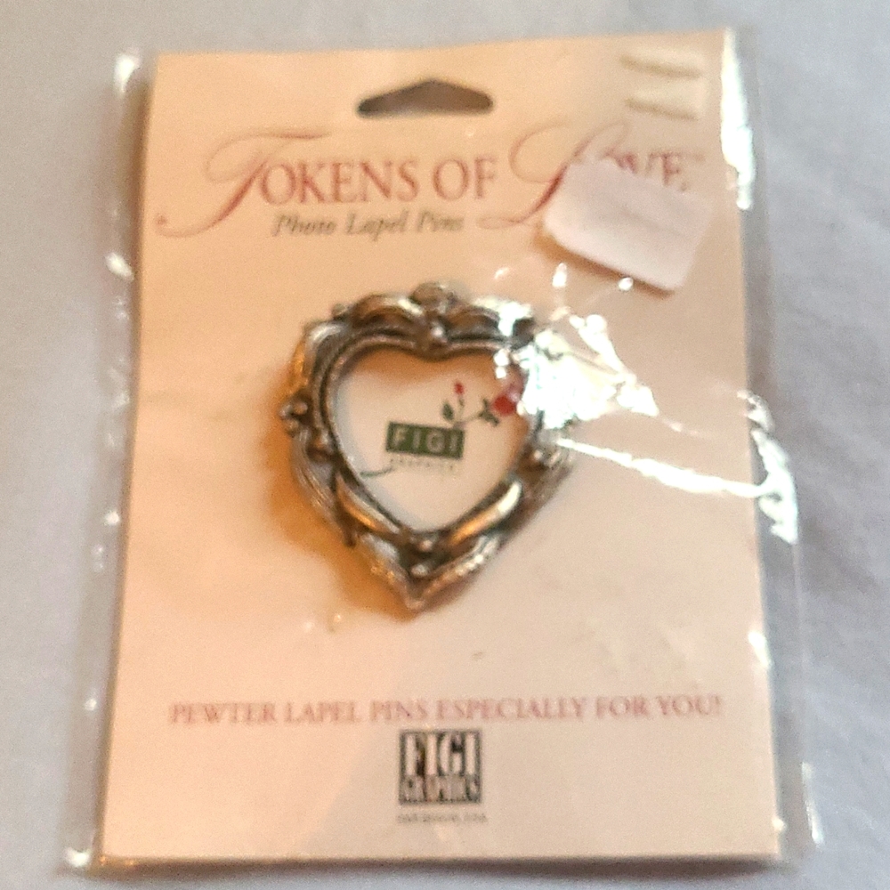 Tokens of love brooch